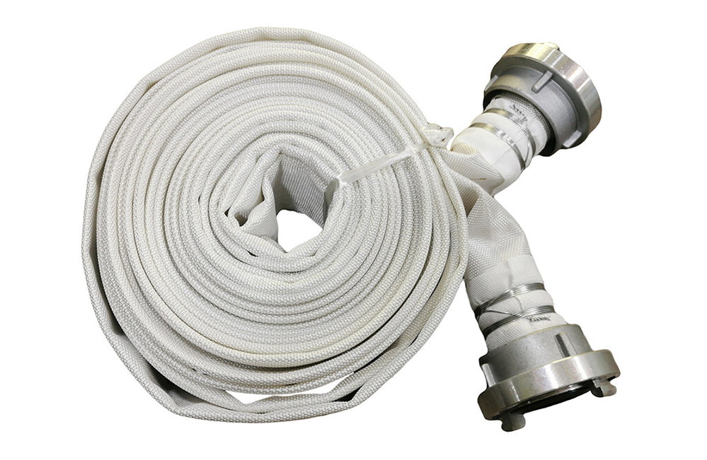 Feuerwehrschlauch mit Storz-Kupplungen, 2"