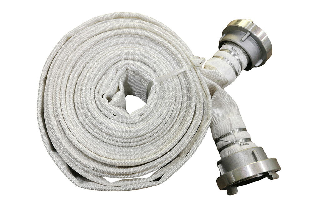 Feuerwehrschlauch mit Storz-Kupplungen, 2"