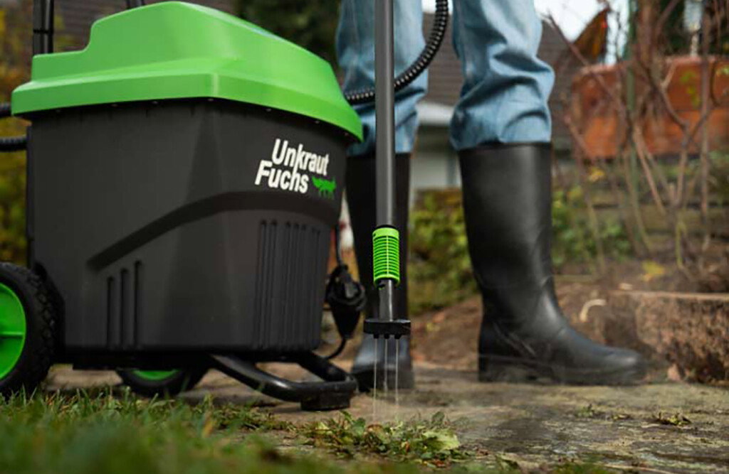 Unkrautfuchs FoxOne, Heißwasser-Unkrautvernichter, 100% chemiefrei & 2-in-1