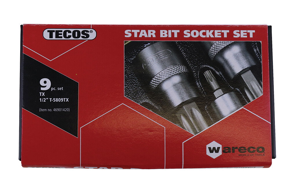 Tecos Torx-Aufsatz, 1/2"