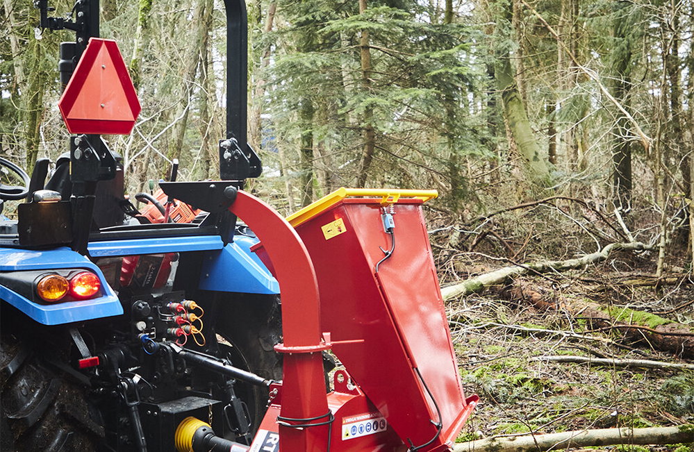 Holzhäcksler Zapfwelle RT-630, Häcksler für Traktor | REMET
