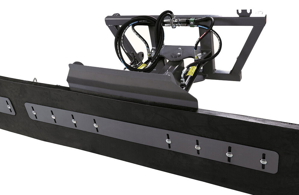Hydraulischer Futterschieber 260cm, Gummischieber, Euroaufnahme