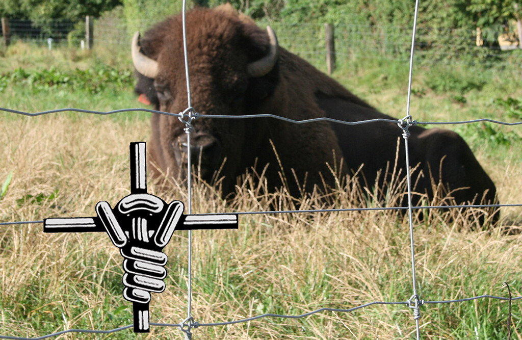 100 m Knotengeflecht "Tight Lock", 90 cm Höhe 