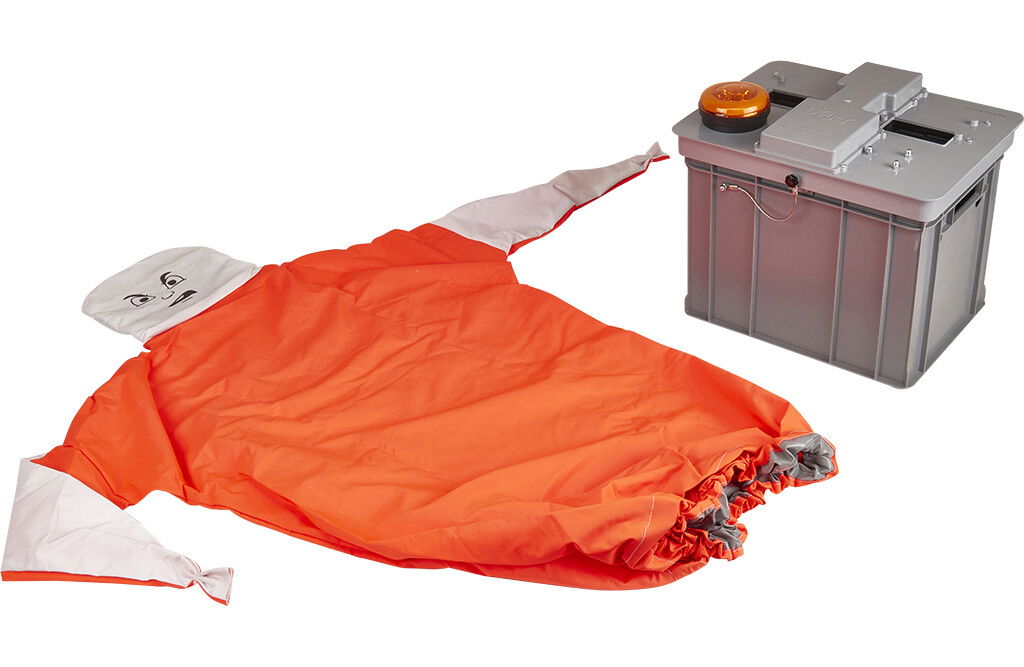 Aufblasbare Vogelscheuche "Scare Man"