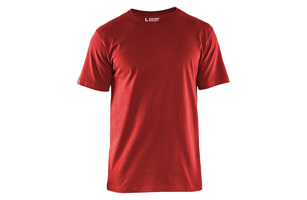 Blåkläder T-Shirt Baumwolle, rot