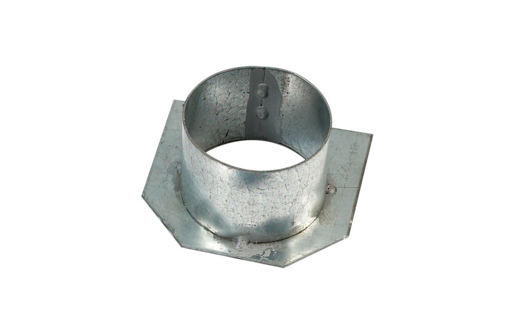 Endgiebel mit Abfluss, Beton