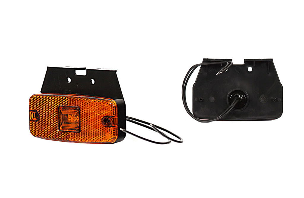 LED-Seitenmarkierungsleuchte, 1xLED, 12V724V, inkl. 22cm Kabel