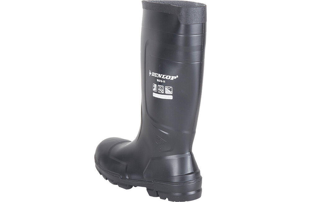 Dunlop PVC Sicherheitsgummistiefel, Work-It, 43