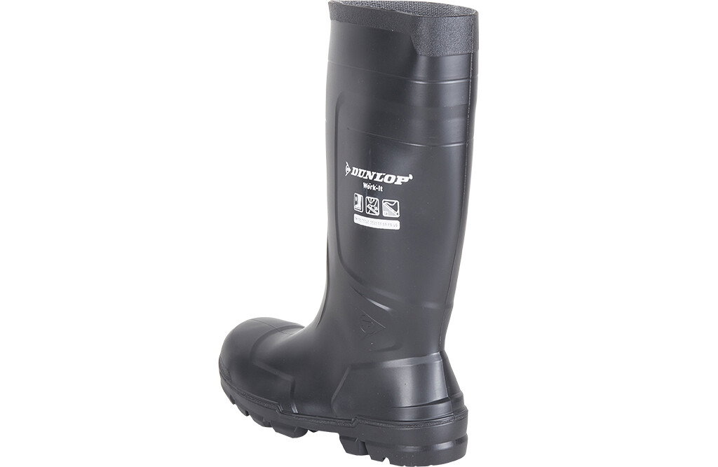 Dunlop PVC Sicherheitsgummistiefel, Work-It, 42