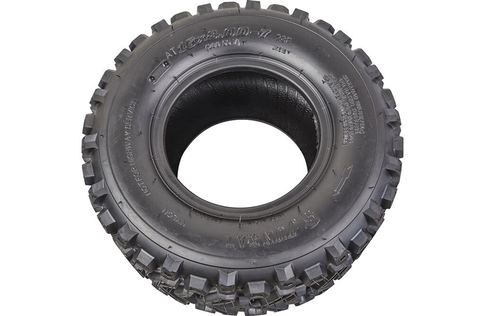 Bereifung, 16x8-7 - vorne und hinten