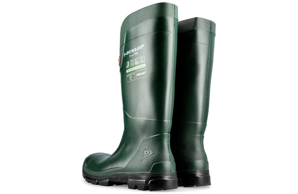 Dunlop PU Sicherheitsgummistiefel, Terra Pro, 44
