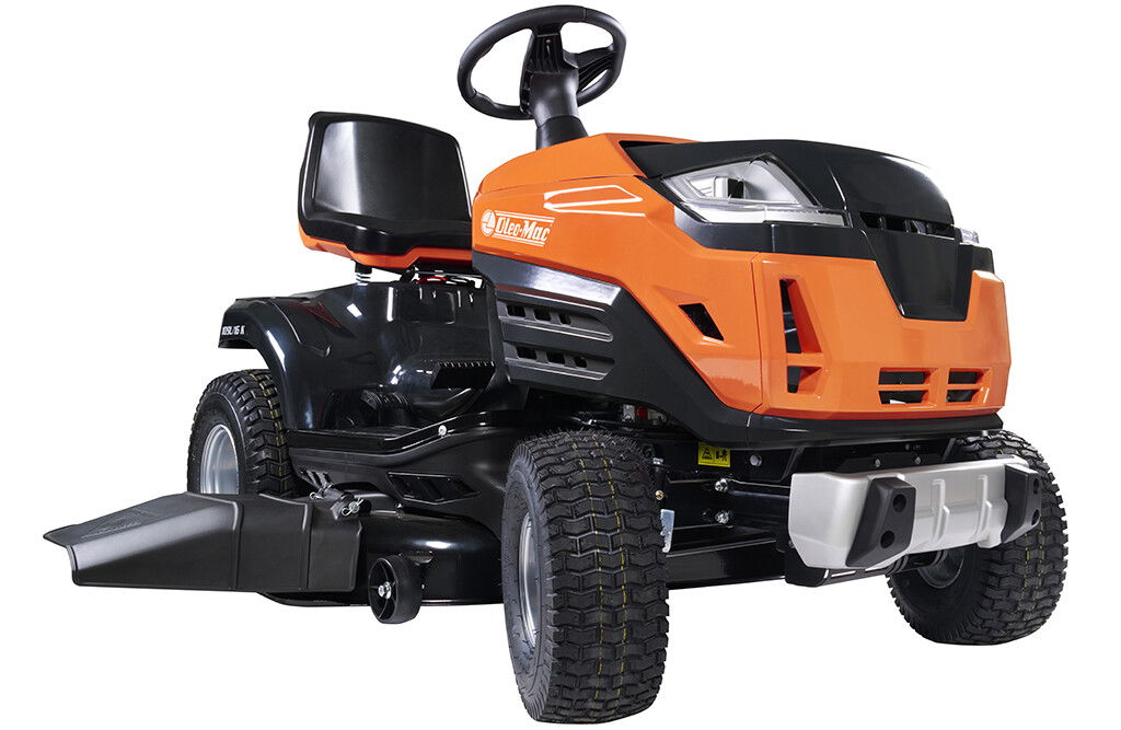 Rasentraktor, Aufsitzmäher mit Seitenauswurf, Oleo-Mac 109L/16K, 10 PS