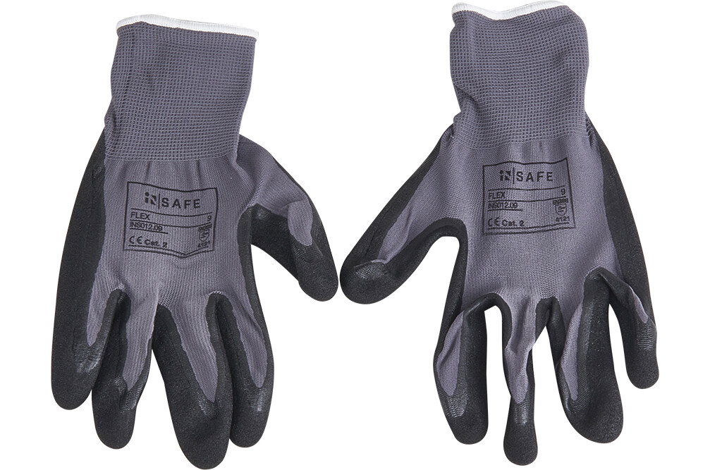 OX-ON InSafe Flex Montagehandschuhe, Gr. 9 - 12 Paar