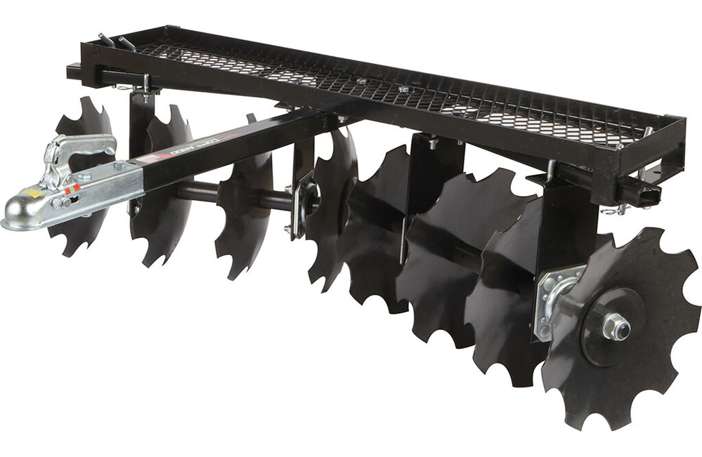 Scheibenegge 129,5cm für Quad, ATV & Rasentraktor | Agriquad