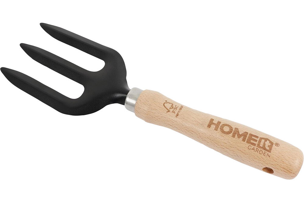 HOME It® Garden dreizinkige Pflanzgabel