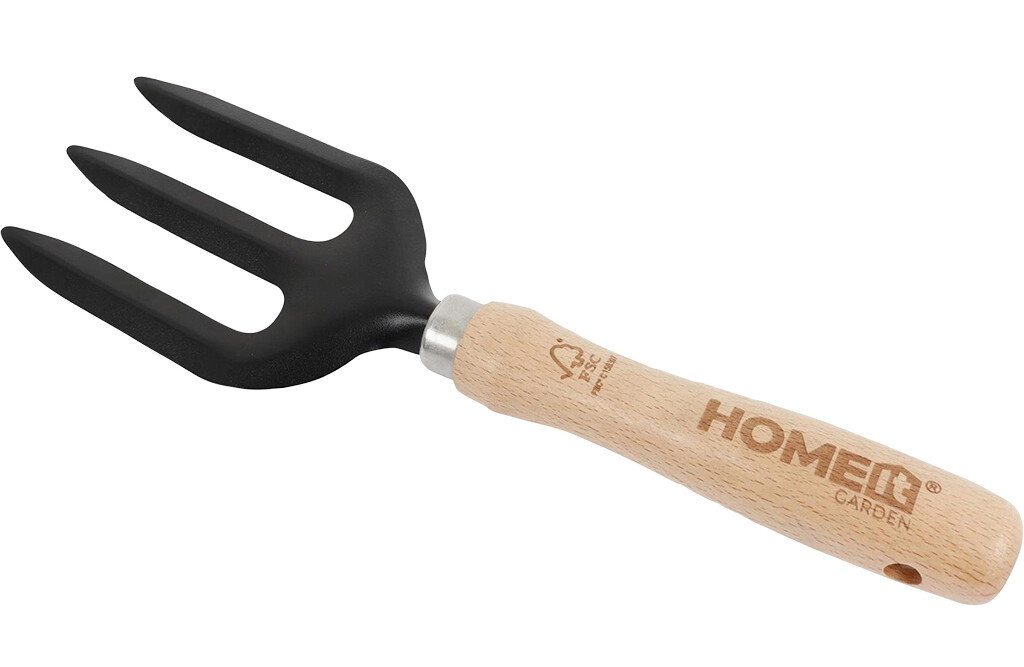 HOME It® Garden dreizinkige Pflanzgabel