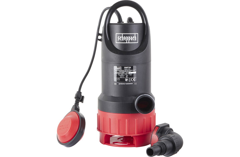 Scheppach Schmutzwasserkombipumpe DWP750, 20000L/h