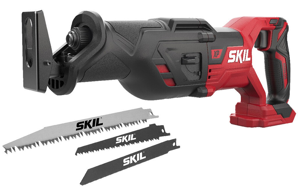SKIL 3480 CB Akku Säbelsäge 20 V, Brushless, inkl. 3 Sägeblätter