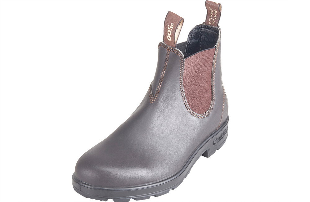 Blundstone 500 Chelsea Boots Braun, Größe wählbar