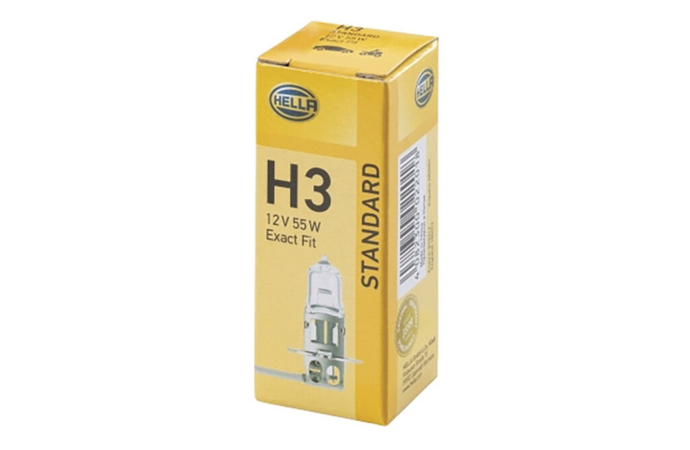Hella Autolampe H3, 12V, 55W