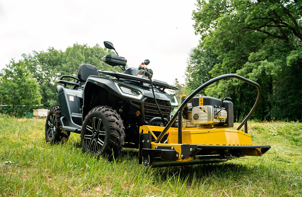ATV-Frontmäher für Gestrüpp, 120 cm, 10,5 PS | Iron Baltic