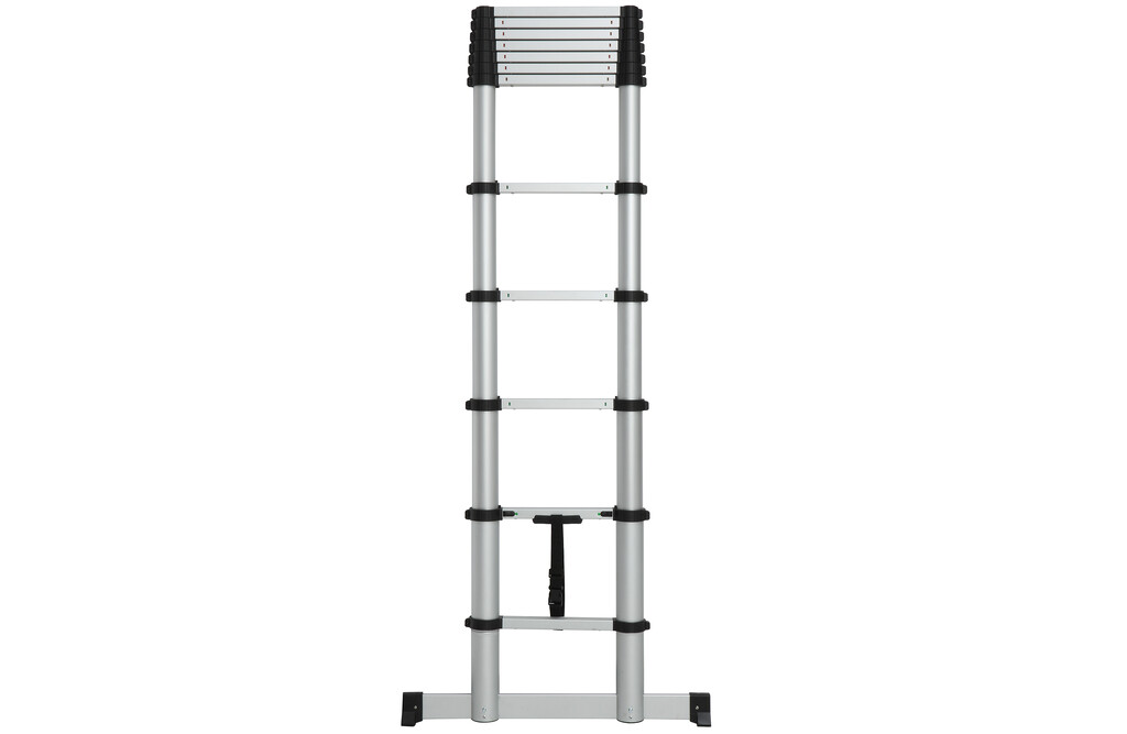 PRO-SOFTLINE Teleskopleiter, 3,5 m, 12 Sprossen | FACAL