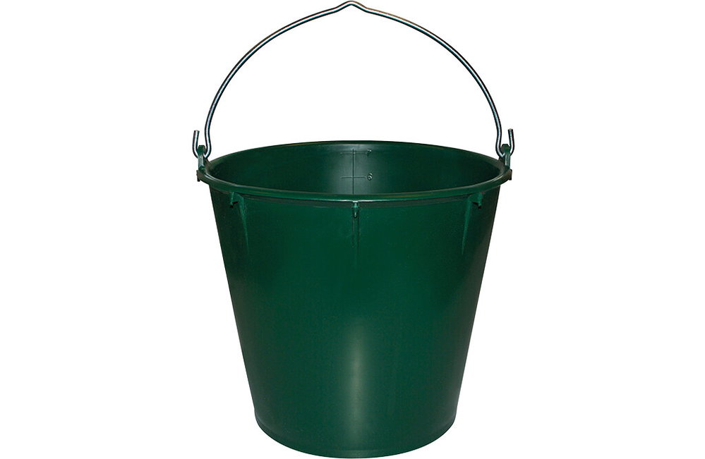 Eimer 7 Liter, mit Henkel, grün