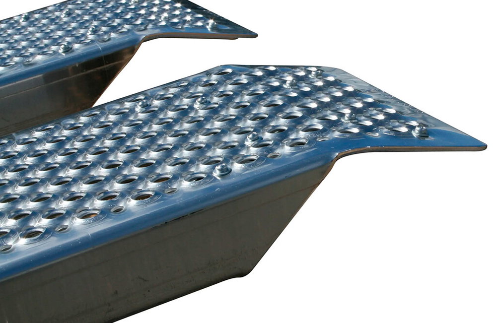 2x Auffahrrampe, Anhängerrampe bis 1000kg