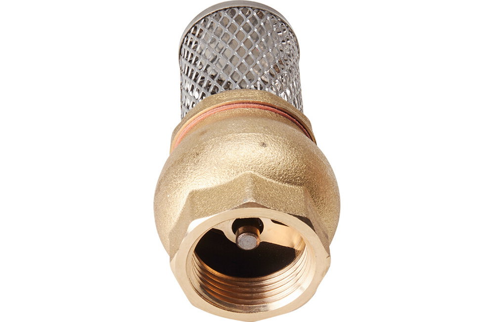 Bodenventil 1", Messing