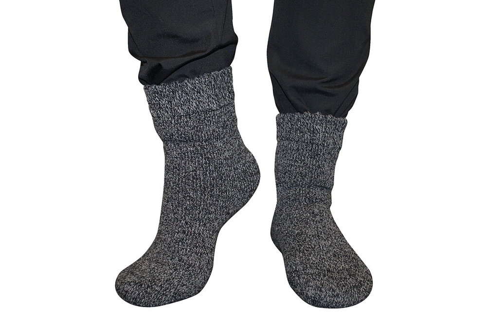 Socken aus Alpaka-Wolle, Größe 35–38