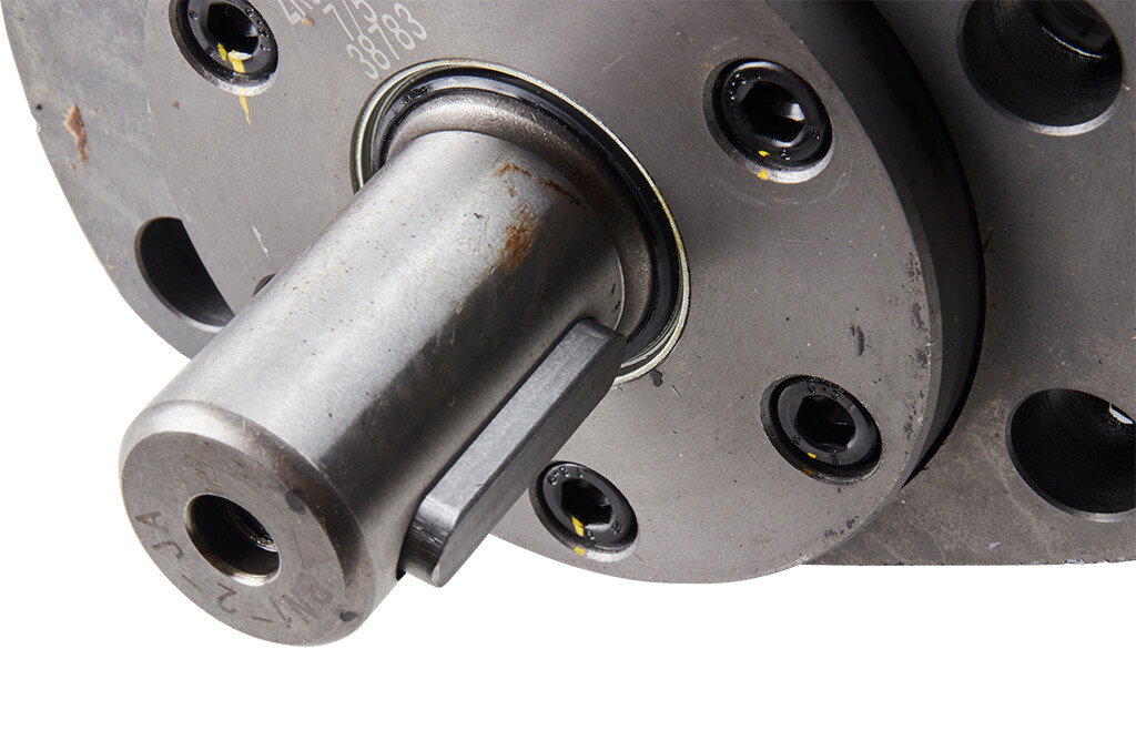Gebogener Motor