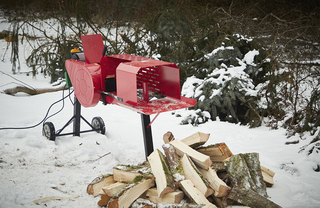 Elektrischer Turbo-Holzspalter 8T 230V mit Untergestell | CORE