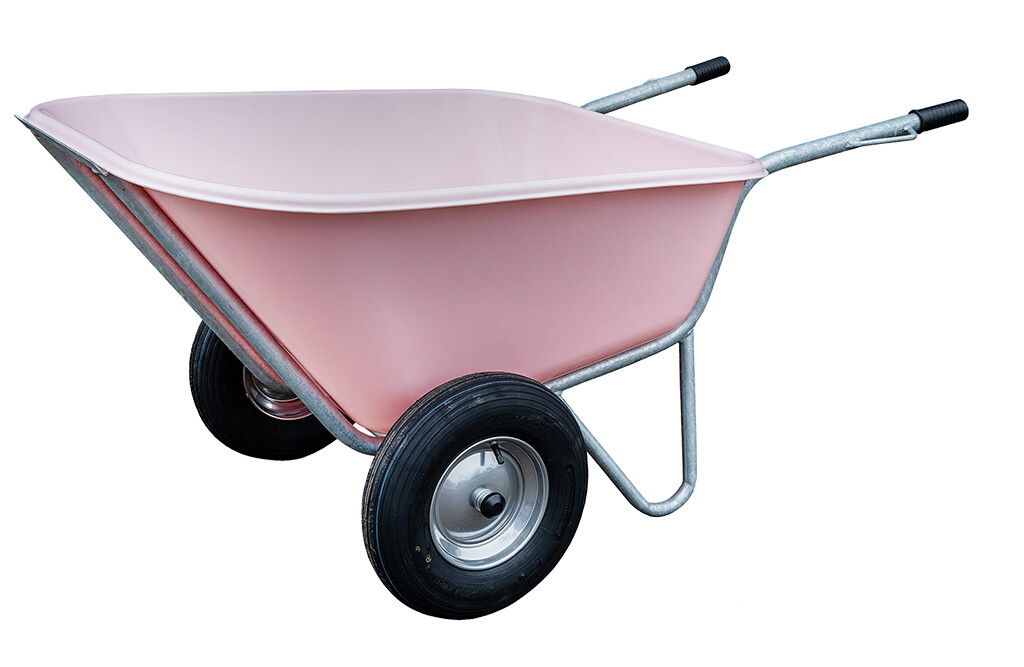 Stallkarre Schubkarre XL - rosa
