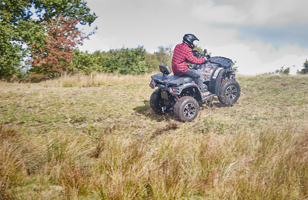Linhai Promax Quad 500-2D EFI 4x4, T3b Straßenzulassung