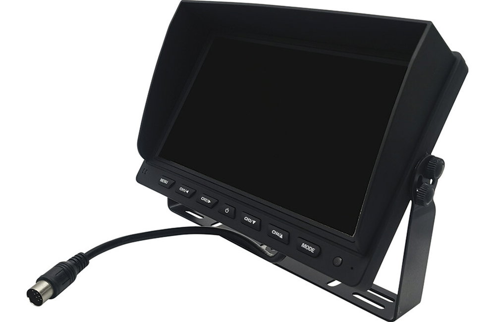 Rückfahrkamera Set mit 9" Display Fernbedienung Kabelsatz