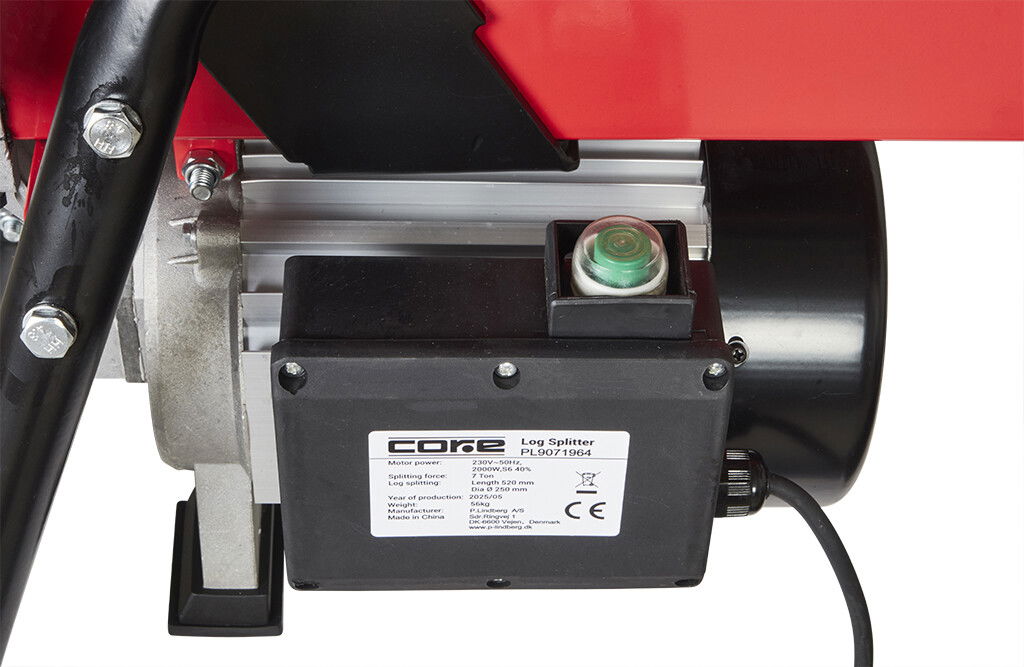 Elektrischer Holzspalter 7 t 230 V, mit Untergestell