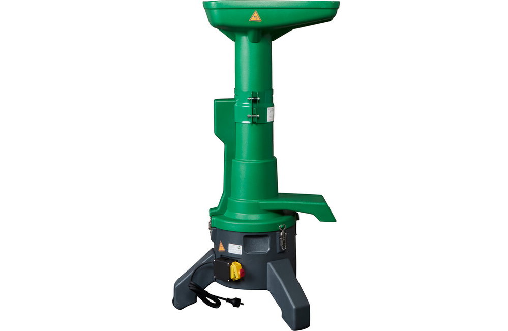 Hausmosterei-Set: elektrische Obstmühle + hydraulische Obstpresse 40 Liter