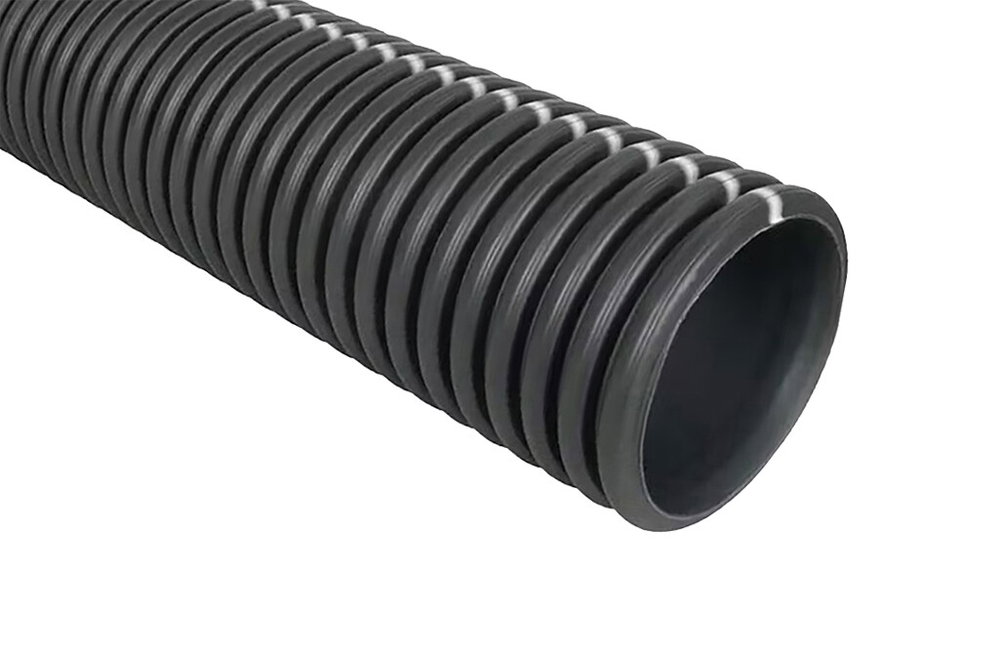 23x FRÄNKISCHE Wellrohr DN 200 SN4, geschlitzt, 6m
