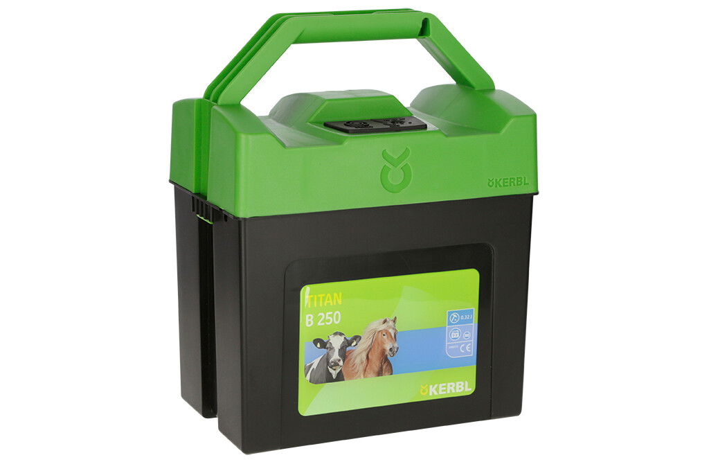 KERBL Titan Weidezaungerät B 250 9V, 0,25 Joule