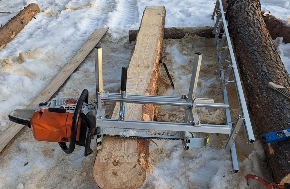 Kettensägen-Sägewerk für Stämme bis 50 cm | CORE