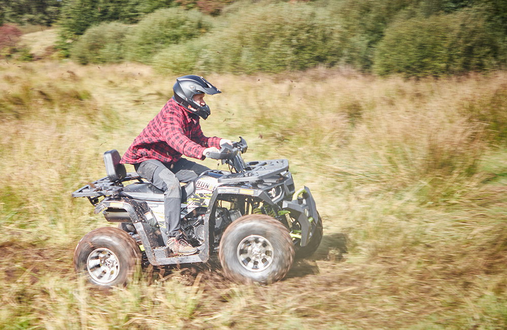 Quad ATV Hunter 200, inkl. Montage