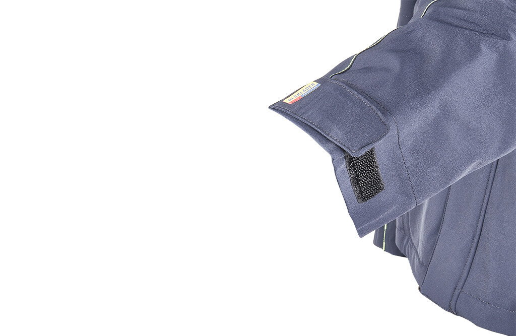 Blåkläder Winterjacke mit Stretch, blau-hohe Sichtbarkeit, Größe 3XL