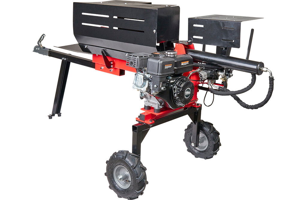 Benzin Holzspalter 8 t 196 cm³ mit Untergestell