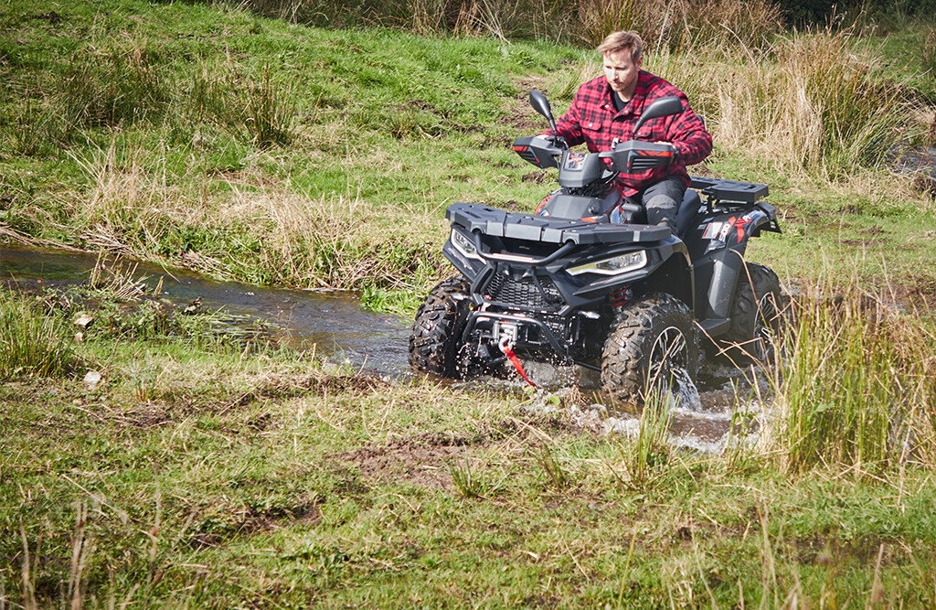Linhai Promax Quad 500-2D EFI 4x4, T3b Straßenzulassung