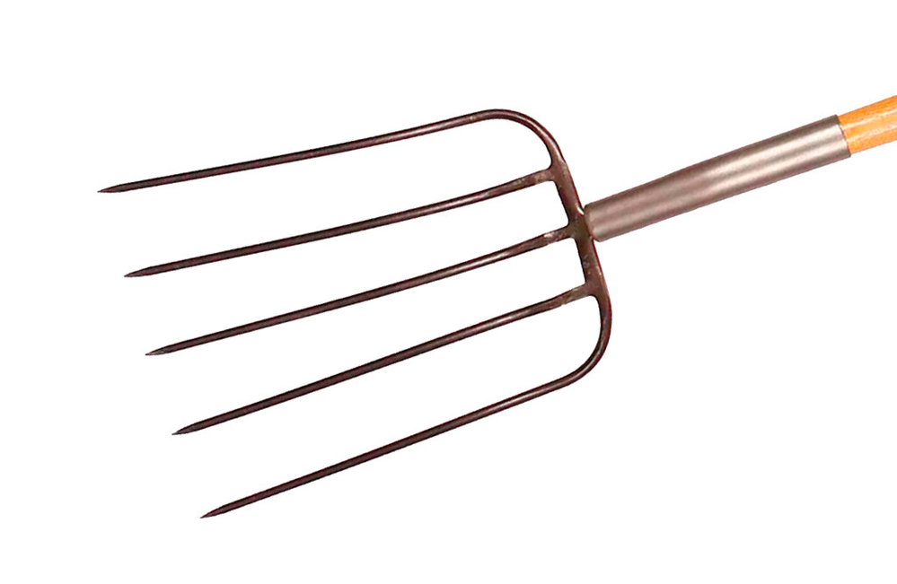 Dunggabel 5 Zinken mit 125cm Eschenholzstiel
