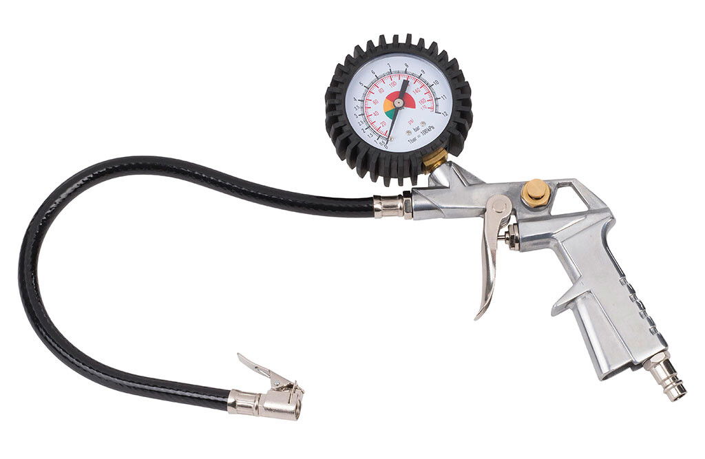 Luftpistole mit Manometer