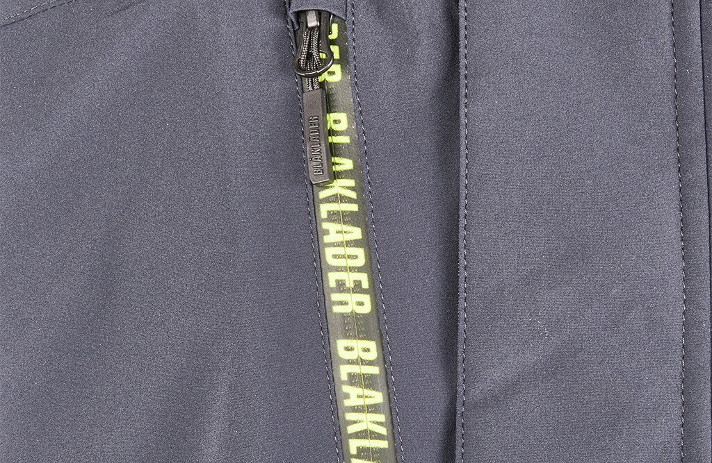 Blåkläder Winterjacke mit Stretch, blau-hohe Sichtbarkeit, Größe 3XL