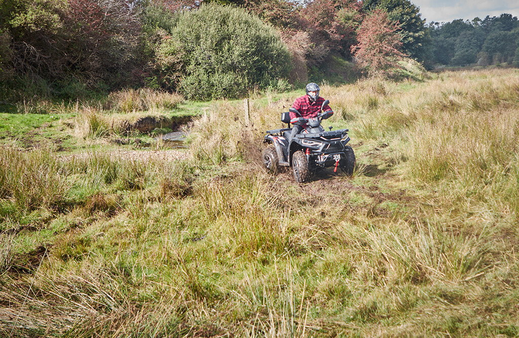 Linhai Promax Quad 500-2D EFI 4x4, T3b Straßenzulassung