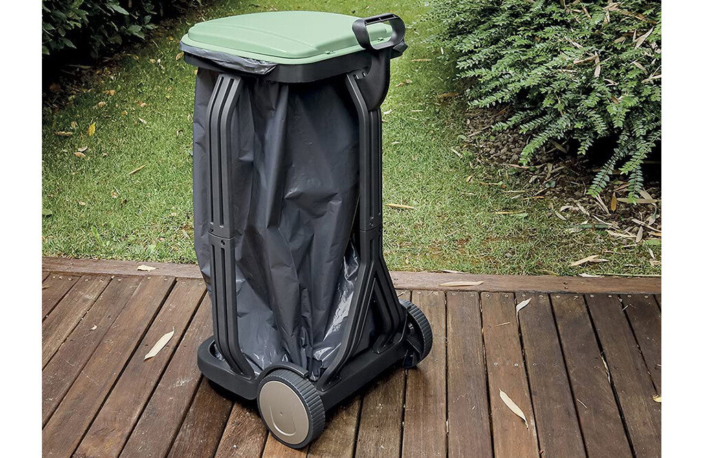 Müllsackständer aus recyceltem Kunststoff