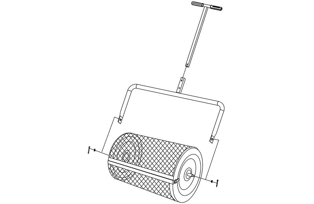 Kompost- Düngerstreuer